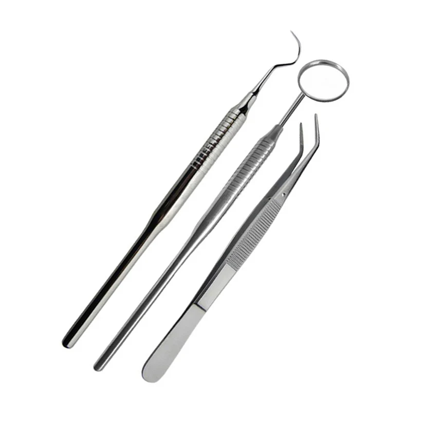 dental 3pcs examination kit dental 3pcs examination kit