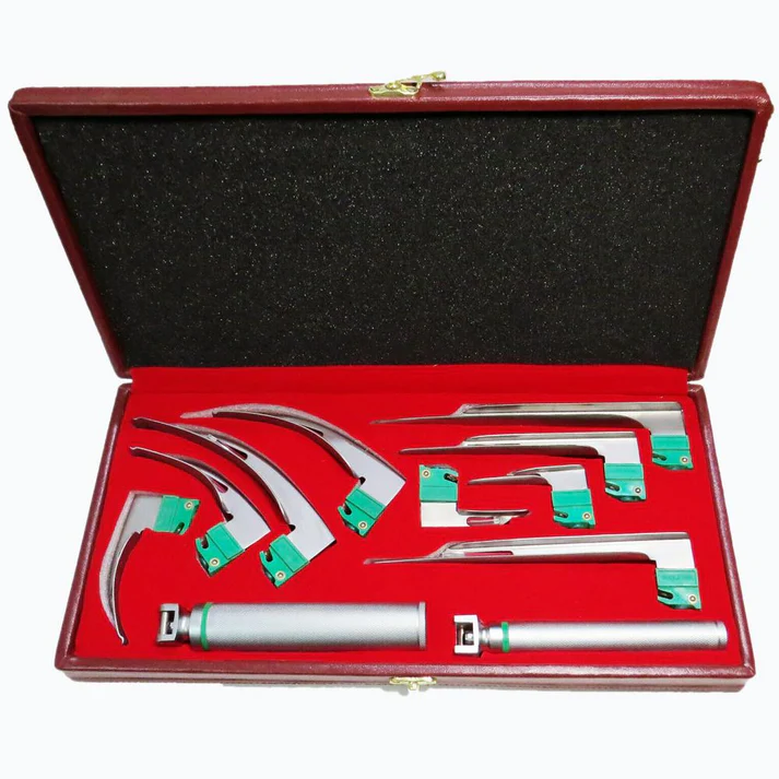 laryngoscope set 10 pieces laryngoscope set 10 pieces