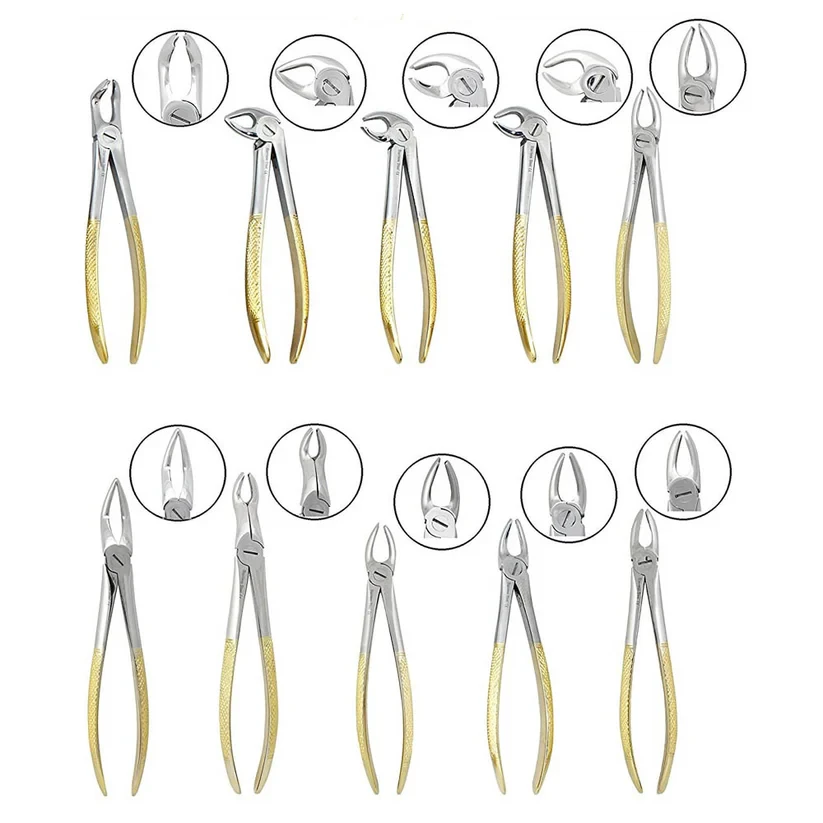 tooth extracting forceps set tooth extracting forceps set